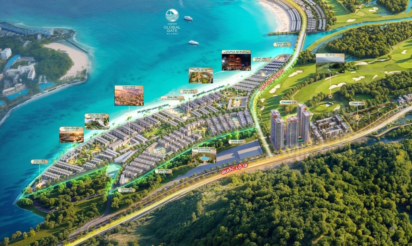 Mặt bằng thấp tầng Vinhomes Global Gate Hạ Long