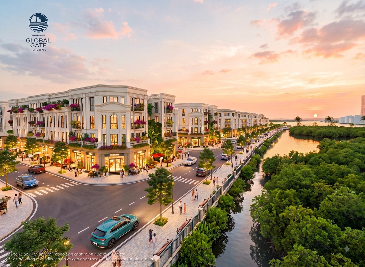 Nhà phố thương mại Vinhomes Global Gate Hạ Long