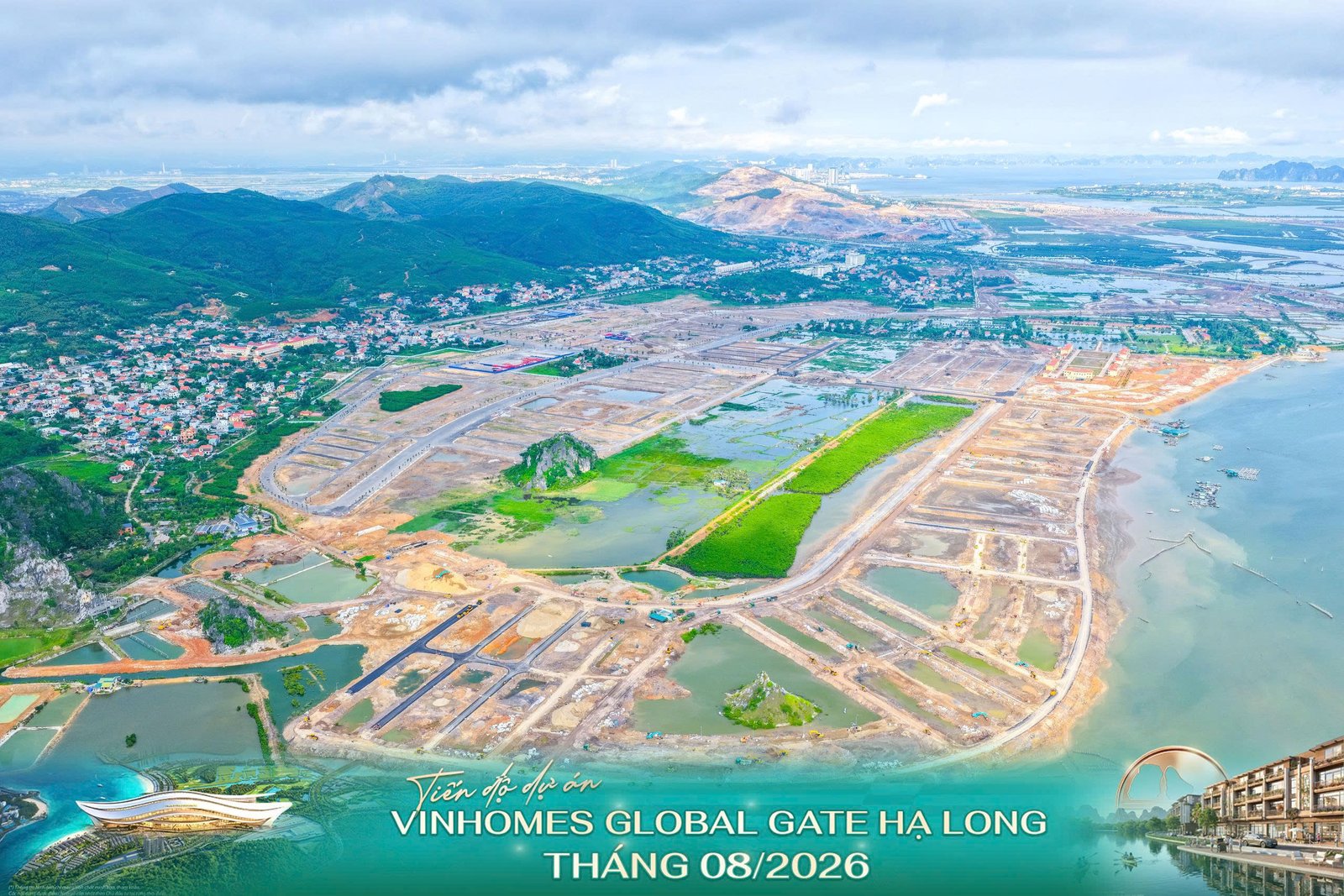 Tiến độ dự án Vinhomes Global Gate Hạ Long 2026