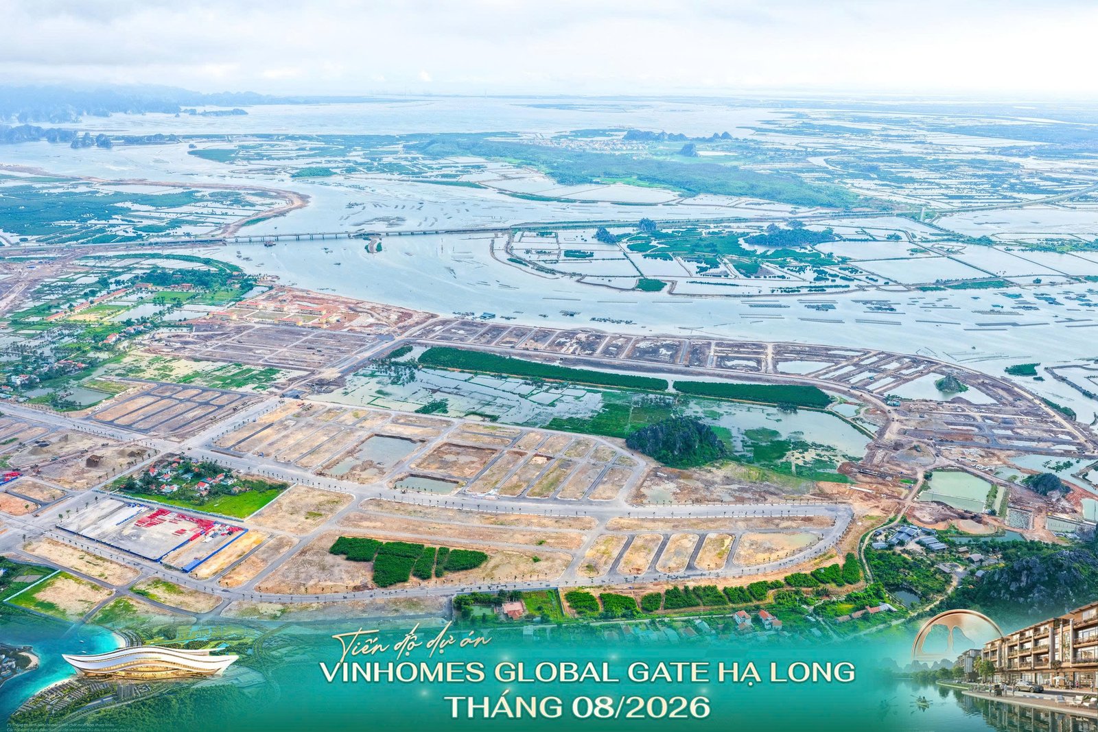 Tiến độ Vinhomes Global Gate Hạ Long 2026