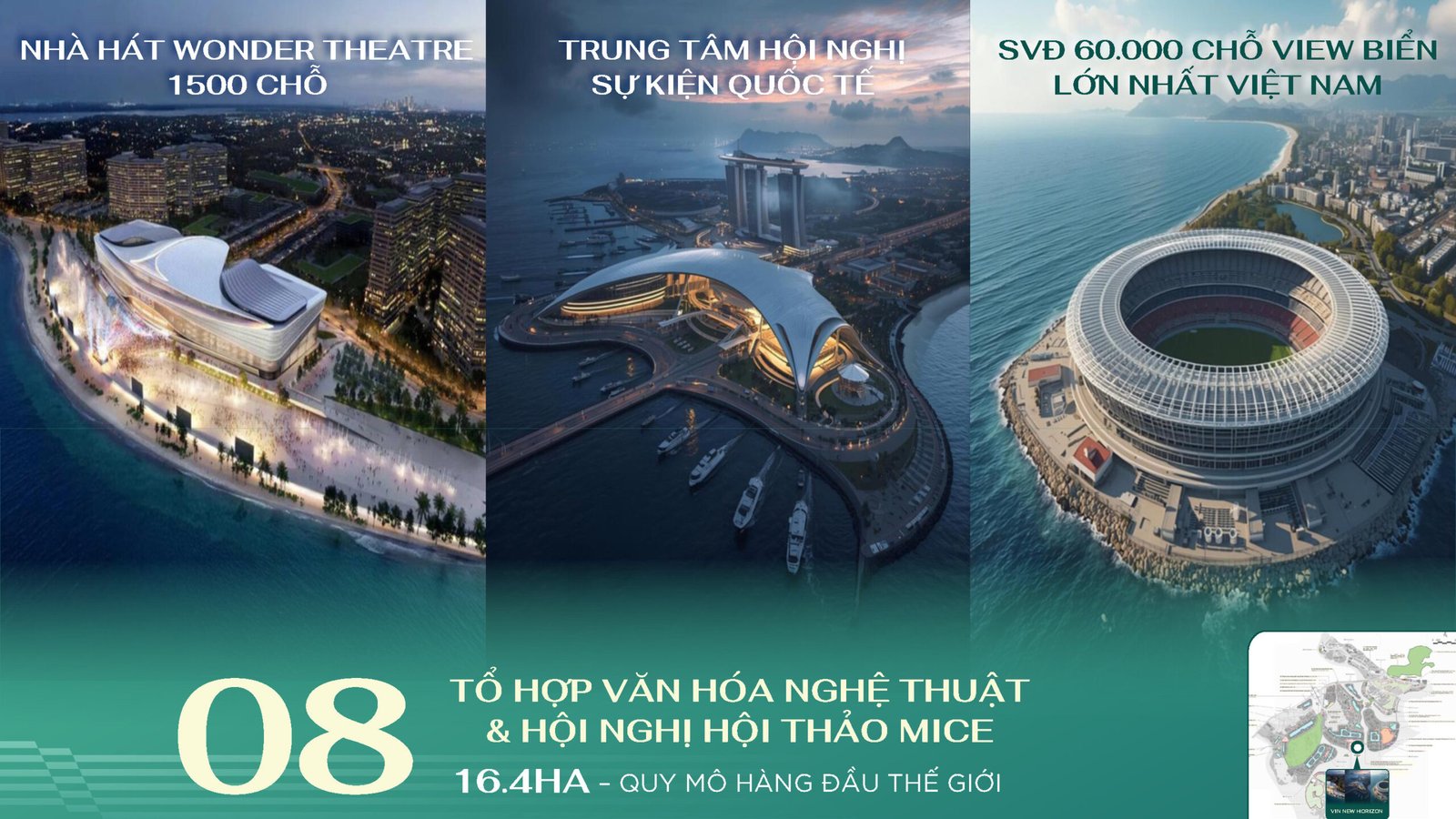 Tổ hợp văn hóa nghệ thuật và hội nghị hội thảo MICE 16,4ha